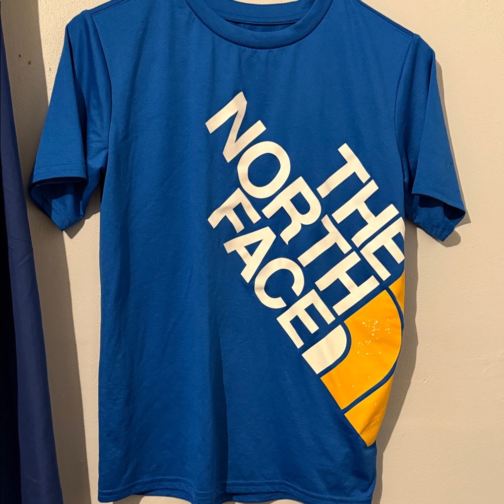 The North Face Boys' Blue Tee FlashDry